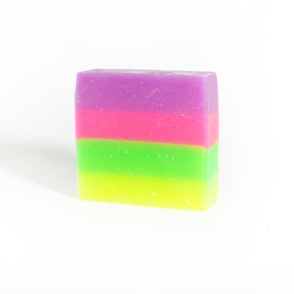 Regenbogen-Seife